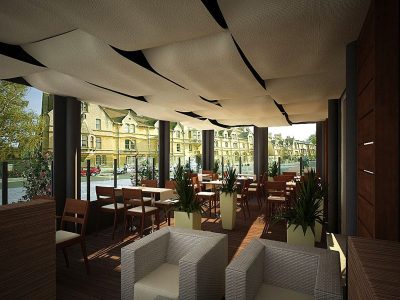 Étterem és terasza Budapest