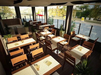 Étterem és terasza Budapest