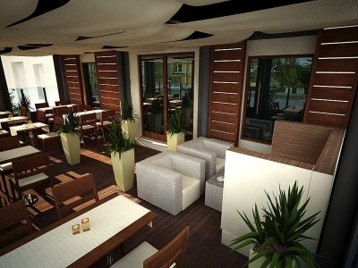 Étterem és terasza Budapest